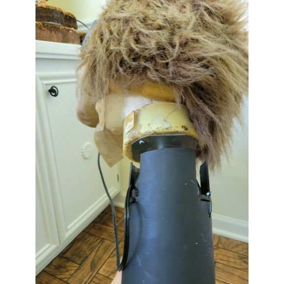 Rotating mad scientist vintage handmade Halloween prop rat - Picture 9 of 9